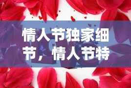 情人节独家细节,情人节特辑